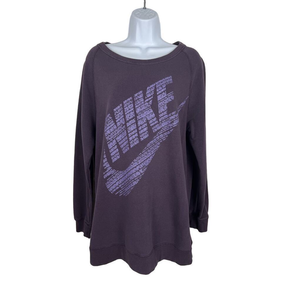 Nike Women's Purple Sweatshirt